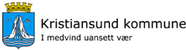 Kristiansund Kommune, i medvind uansett vær. Logo
